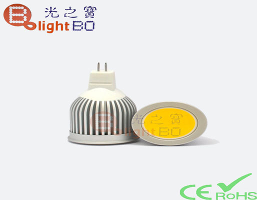 MR16 COB Indoor LED Spotlights 4500K Ø 50 x 67mm Long Life for Store 3W