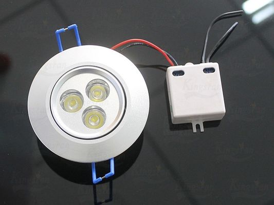 Energy Saving Round 3W Kitchen LED Ceiling Downlights AC 85V - 265V 220 - 280lm