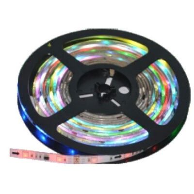DC 12V SMD 5050 RGB LED Strip Light Kits Digital For Indoor / Outdoor