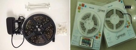 12V / 24V UV Led Strip Light Kits / Set SMD5050 with Adapter and Controller
