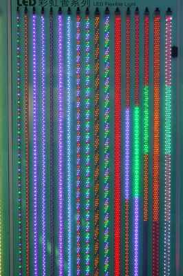 IP65 Low Voltage LED Strip Lighting Holiday Multi Color Rope Lights 25pcs Bulbs