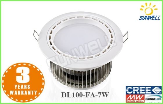 Epistar 7 w led ceiling downlights IP33 / led bathroom downlights