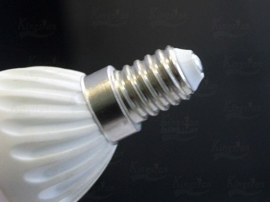 Epistar 3 Watt Small Ceramic LED Candle Bulbs Lights for Home / Gallery Decorative lighting