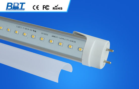 4ft 18 watt Led Tube 1710lm High Light Transmission PC cover CE ETL listed