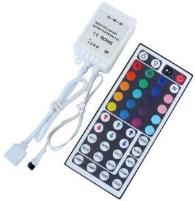 Flexible LED Strip Lighting Kits 150leds Controller White Adapter Decorating