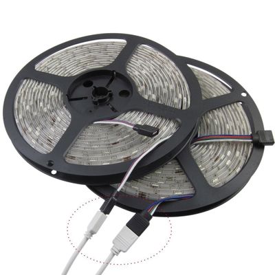 RGB Flexible LED Strip Light Kits 300led Energy Saving 24keys IR Remote CE UL