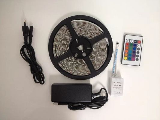 IP65 DC12V 5M SMD 5050 300leds RGB LED Strip Kits with Blister Packing