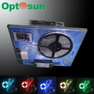 RGB SMD 5050 LED Strip Light kit with 24key IR remote controller