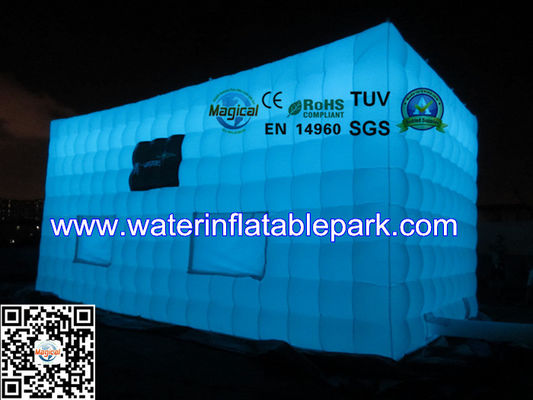 Promotional Large Outdoor Led Light Inflatable Lawn Tent Wedding Party Party Tent