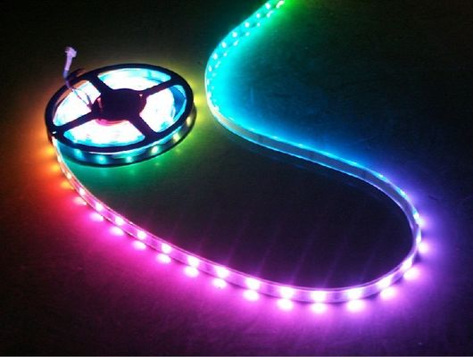 50IC Digital RGB 5050 LED Strip Light 2 Years Warranty CE RoHS Magic Color