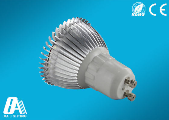 1W*3 GU10 High Power LED Spotlight Aluminum Material 220V 6500K