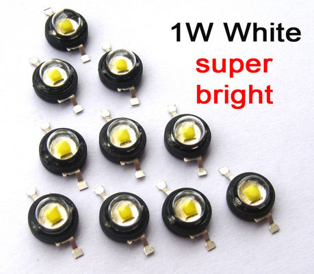 Epistar Chip 1W High Power LED chip 120 degree viewing angle / 140lm - 150lm luminous