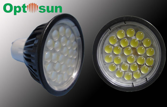 450lm 24pcs SMD 5050 LED Spotlight Bulbs / 4 W GU10 Led Spot Light Bulbs in Cold White