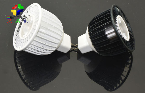Sliver 5 Watt GU10 LED Spot Light Fixture Energy Saving 60Hz , 2800K - 7500K