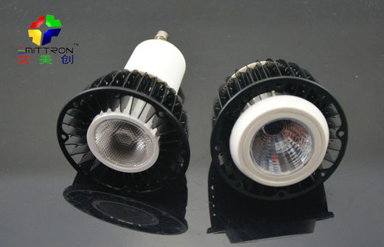 Sliver 5 Watt GU10 LED Spot Light Fixture Energy Saving 60Hz , 2800K - 7500K