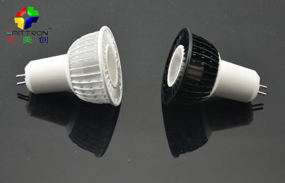 Sliver 5 Watt GU10 LED Spot Light Fixture Energy Saving 60Hz , 2800K - 7500K