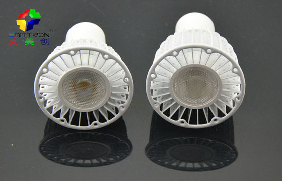 Sliver 5 Watt GU10 LED Spot Light Fixture Energy Saving 60Hz , 2800K - 7500K