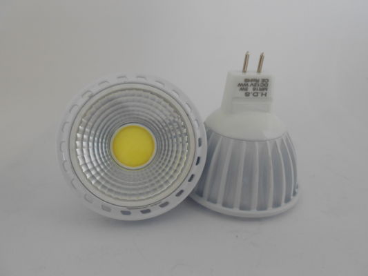 Pure Aluminum Led Spot Light Bulbs dimmable 30° Beam Angle 400lm - 450lm