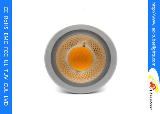5Watt Dimmable COB LED Spot Light Bulbs 400 - 450LM With Gu10 Lamp Base