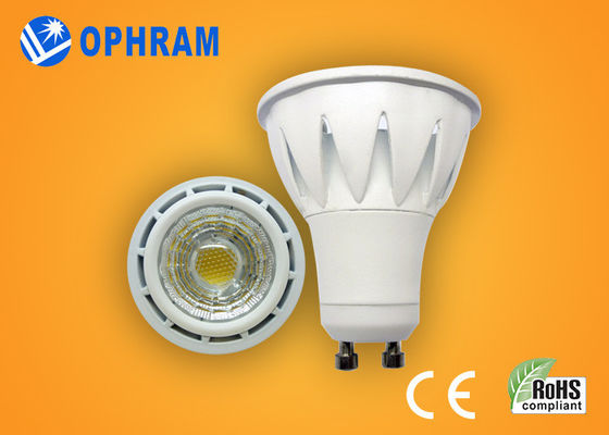COB 7W 110V / 230V GU10 LED Spot Light Bulbs Dimmable With Epistar Chip