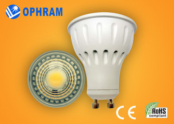 COB 7W 110V / 230V GU10 LED Spot Light Bulbs Dimmable With Epistar Chip