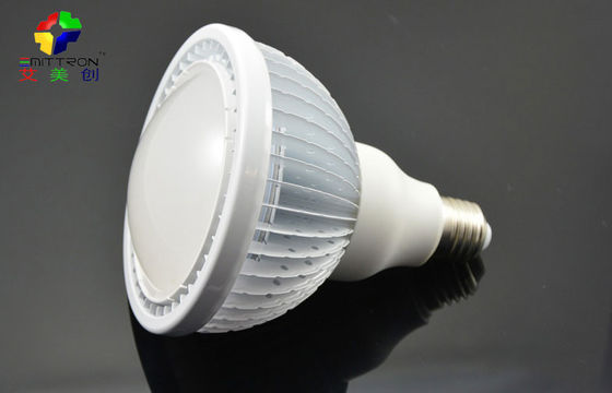 Cool White 7500K 18W LED Spot Light Bulbs PAR38 Aluminum , AC 85V - 265V