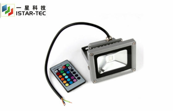 outside 100 Degree RGB Commercial Led Flood Lights with Aluminum housing
