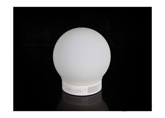 Indoor Mobile Wireless Bluetooth Mini Speaker , Led Light Bulb Bluetooth Speaker
